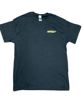 North Scooters Antics Short Sleeves T-Shirt Black Medium Mens T-Shirts