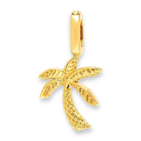 Pura Vida Pura Vida Harper Palm Tree Charm Gold OS Jewelry