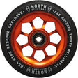 North Scooters North Scooters Pentagon 87A Wheels 120mm - Pair COPPER-BLACK PU 120MM Scooter Wheels