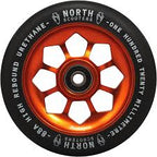 North Scooters North Scooters Pentagon 87A Wheels 120mm - Pair COPPER-BLACK PU 120MM Scooter Wheels