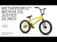 We The People Justice BMX - Matte Taxi Yellow