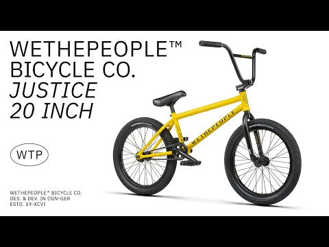 We The People Justice BMX - Matte Taxi Yellow