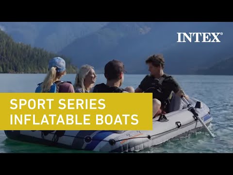 Intex Seahawk 4 Boat Set