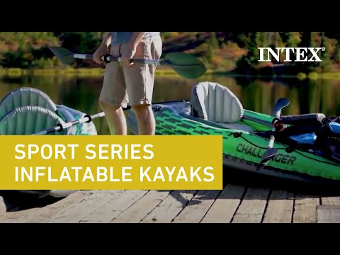 Intex Challenger K2 Inflatable Kayak - 2 Person