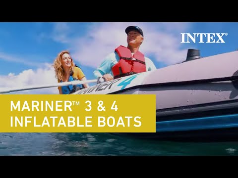Intex Mariner 4 Boat Set