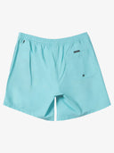 Quiksilver Quiksilver Men's Everyday Solid Volley 17" Marine Blue S Mens Elastic Swim Trunks