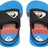 Quiksilver Molokai Layback Infant Sandals – Blue/Black/Red