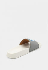 DC Men's Slide SE Sandals- Off White/Grey