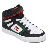 DC Pure Boys High Tops Shoes -Black/Green