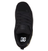 DC Mens Court Graffik Shoes - Black/Black/Green