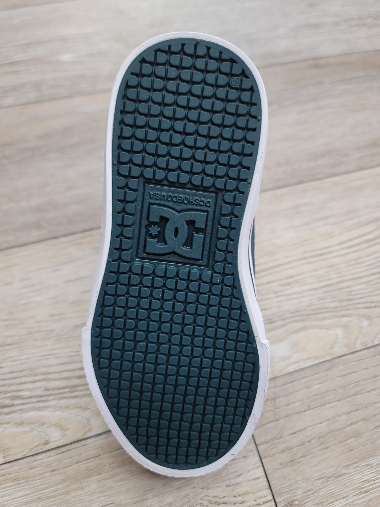 DC Youth Pre Hi Top EV Shoes - Green/Black/Navy