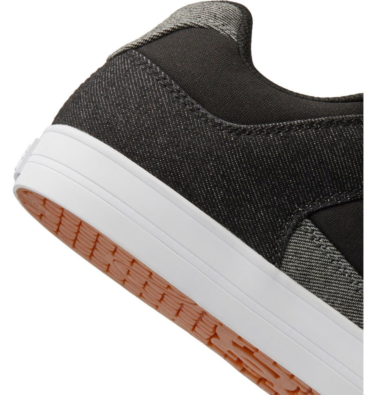 DC Men's Pure Skate Shoes - Black Denim