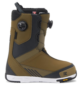 DC DC Men's Transcend Snowboard Boots - Olive White Olive/White 9 Mens Snowboard Boa Boots 6 to 15 US Mens size