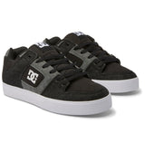 DC Men's Pure Skate Shoes - Black Denim