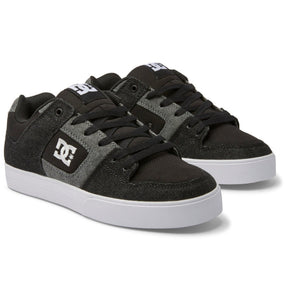 DC DC Men's Pure Skate Shoes - Black Denim Black Denim 9 Mens Skate Shoes 6 to 18