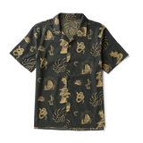 Roark Roark Men's Bless Up Trail Short Sleeve Shirt - Onyx Onyx M Mens Button Up Short Sleeve Shirts