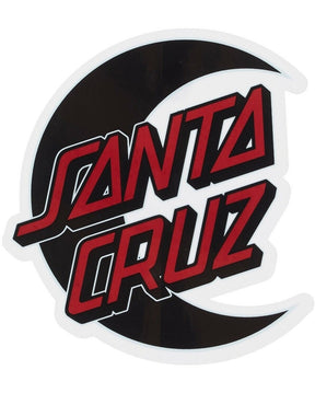 Santa Cruz Santa Crux Empty Moon Dot Stocker Multi 4" Stickers
