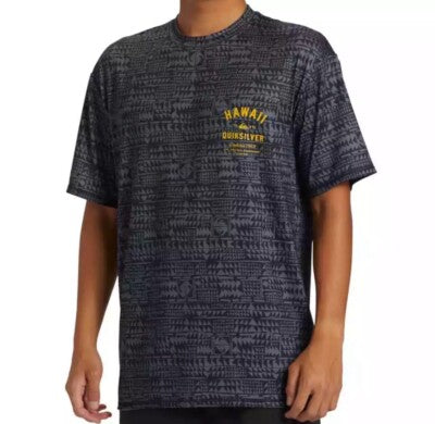 Quiksilver Men's Hi Multiply Surf Tee SS - Quarry