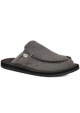 Sanuk Sanuk Men's You Got My Back Hemp - Dark Grey Dark Grey 10 Mens Slip On Shoes 6 to 18