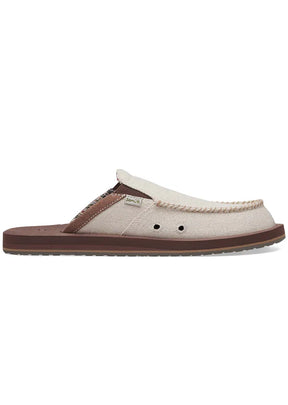 Sanuk Sanuk Men's You Got My Back Hemp - Natural Natural 09 Mens Slip On Shoes 6 to 18