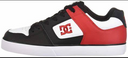 DC DC Men's Pure Skate Shoes BLACK/PIRATE BLACK 8 Mens Skate Shoes 6 to 18