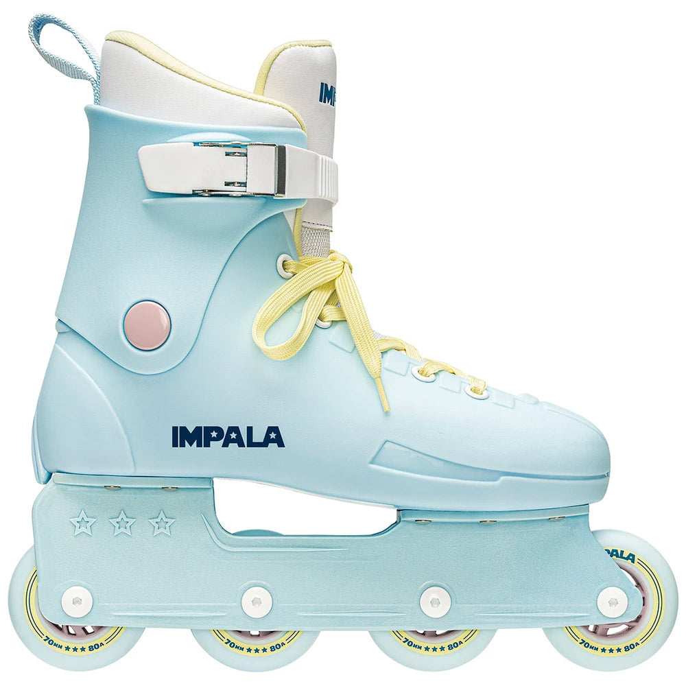 Impala Lightspeed Inline Skates - Sky Blue/Yellow