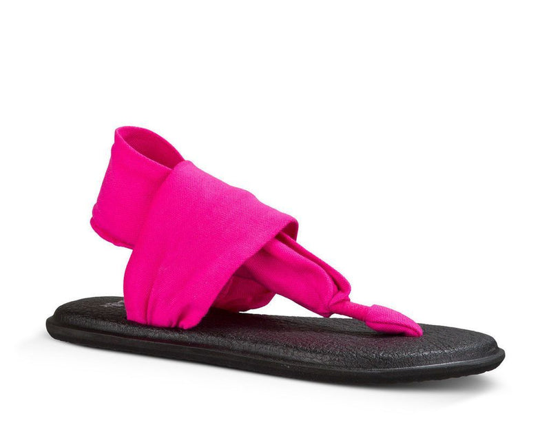 Sanuk Yoga Sling 2 Prints Womens Fashion Sandals - Magenta