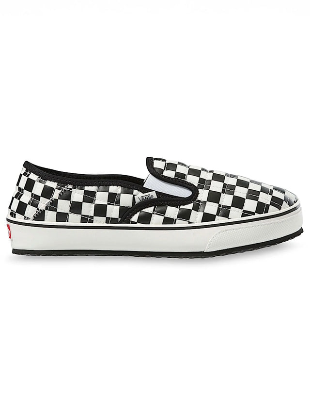 Vans Vans U MTE SLIP-ER 2 (CHECKERBOARD)BLK/CLSC WT Men's 9/ Womens 10.5 Mens Skate Shoes 6 to 18
