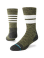 Stance Off Trail Socks in Dark Olive