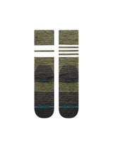Stance Off Trail Socks in Dark Olive, alternate view