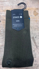 Stance Stance Icon Mens Socks BLACK M Mens Socks