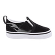 Vans Vans Toddler Slip On Boys BLACK-GREY 5T Youth Boys Skate Shoes 5T-13T & 1-7 US Size