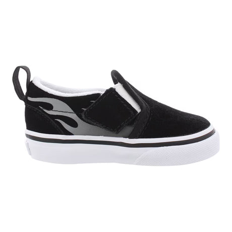 Vans Vans Toddler Slip On Boys BLACK-GREY 5T Youth Boys Skate Shoes 5T-13T & 1-7 US Size
