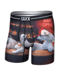 Saxx Saxx Volt Breathable Mesh Boxer Brief - DA BEARS-MULTI DA BEARS-MULTI M Mens Boxer Brief Underwear