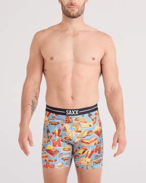 Saxx Saxx Volt Breathable Mesh Boxer Brief - QUALITY FOODS-MULTI QUALITY FOODS-MULTI S Mens Boxer Brief Underwear