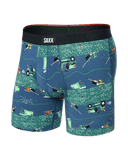 Saxx Saxx Men's Vibe XTRA Boxer Brief Fly - BUZZCUT-DARK DENIM BUZZCUT-DARK DENIM M Mens Boxer Brief Underwear