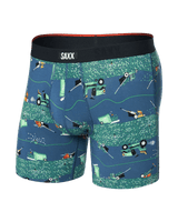 Saxx Saxx Men's Vibe XTRA Boxer Brief Fly - BUZZCUT-DARK DENIM BUZZCUT-DARK DENIM M Mens Boxer Brief Underwear