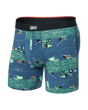 Saxx Saxx Men's Vibe XTRA Boxer Brief Fly - BUZZCUT-DARK DENIM BUZZCUT-DARK DENIM M Mens Boxer Brief Underwear