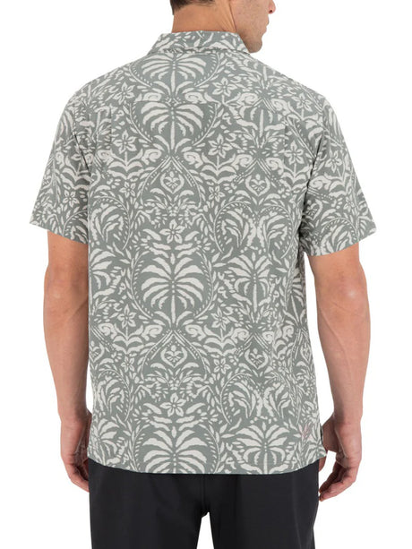 Hurley Hurley Men's Rincon Aero SS Great White M Mens Button Up Short Sleeve Shirts