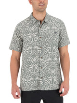 Hurley Hurley Men's Rincon Aero SS Great White M Mens Button Up Short Sleeve Shirts