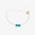 Pura Vida Tulum Gold Charm Bracelet - front view