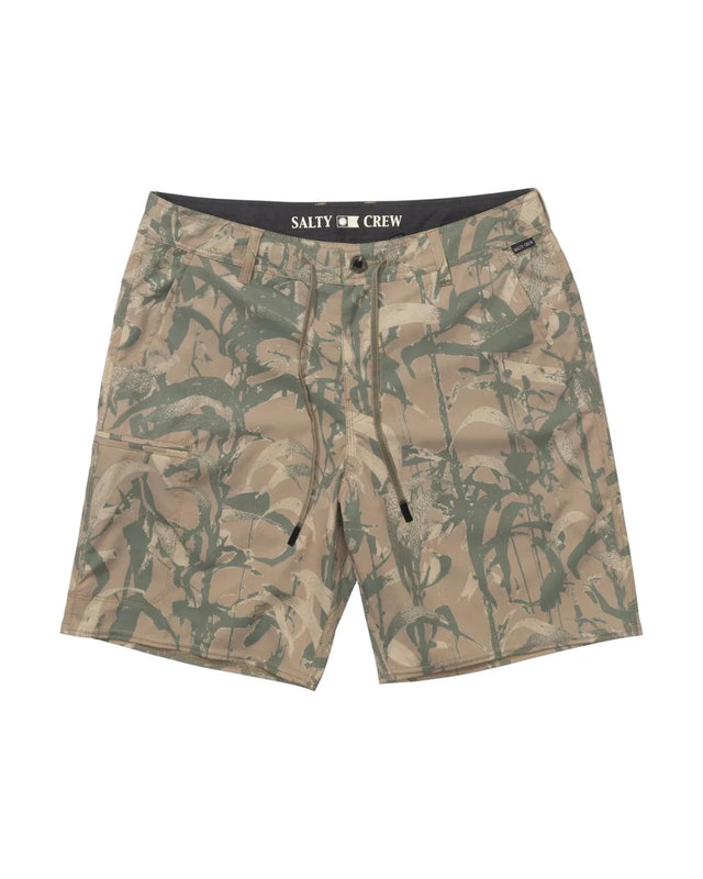 Salty Crew Salty Crew Men's Transom Tech Shorts Light Camo 30 Mens Board Shorts