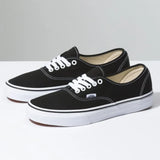 Van's Van's Unisex Authentic - Black Black 8/9.5 Unisex Skate Shoes 6 to 18