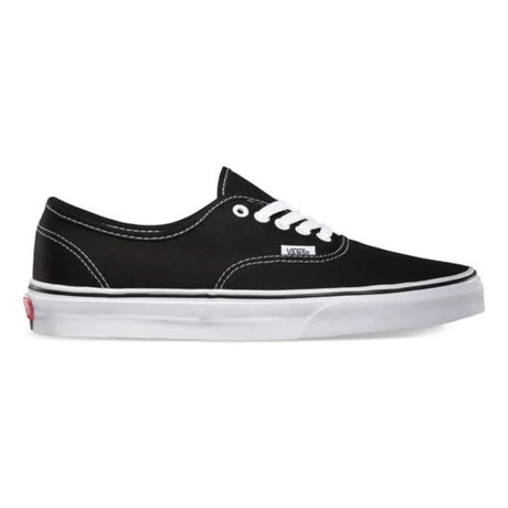 Van's Van's Unisex Authentic - Black Black 8/9.5 Unisex Skate Shoes 6 to 18
