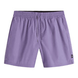 Vans Vans Men's Primary Solid Elastic Boardshort Copper Tan S Mens Elastic Swim Trunks