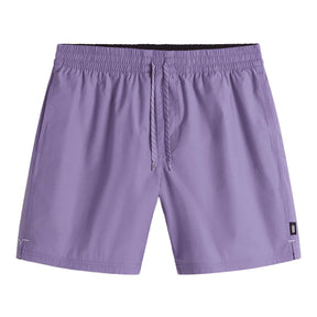 Vans Vans Men's Primary Solid Elastic Boardshort Copper Tan S Mens Elastic Swim Trunks