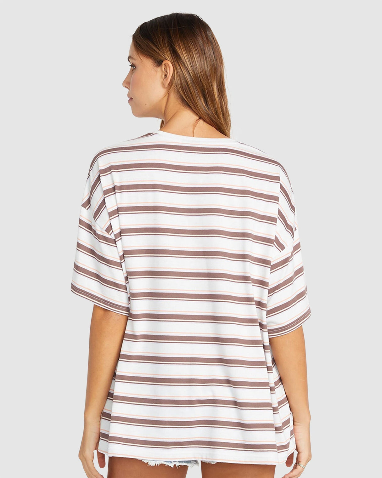Volcom Women's Coco Ho Tee in Star White, alternate view