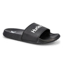 hurley Hurley Men's One and Only Slide Black/Blue 8 Mens Slip on Sandals 5 to 11