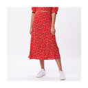 Obey Obey Womens Capri Skirt RED_MULTI S Womens Fabric Skirts