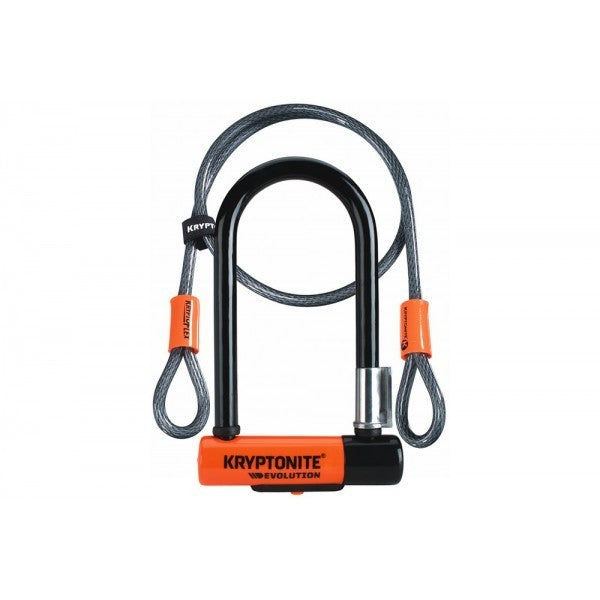 Kryptonite Evolution Mini-7 with 4-inch Flex Cable